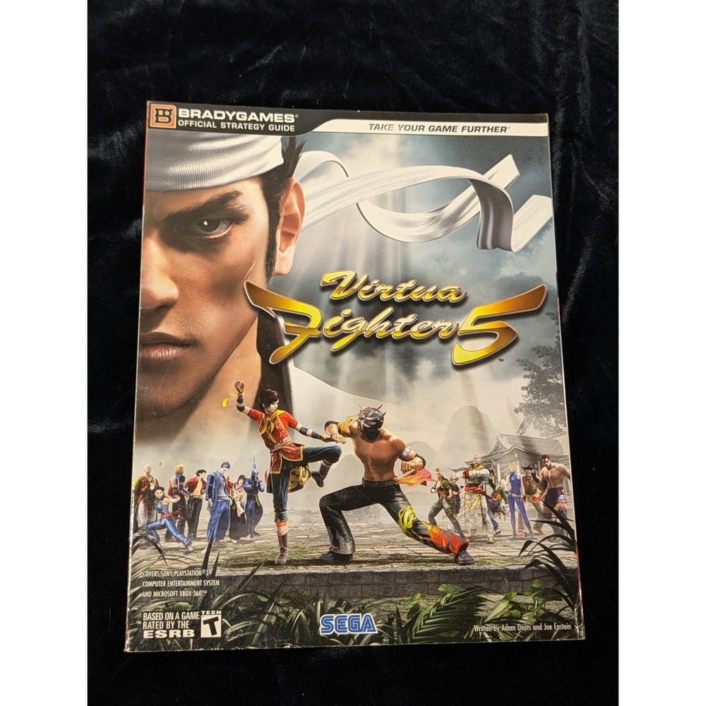 Virtua Fighter 5 Strategy Guide‎ BradyGames Official PS3 Xbox 360